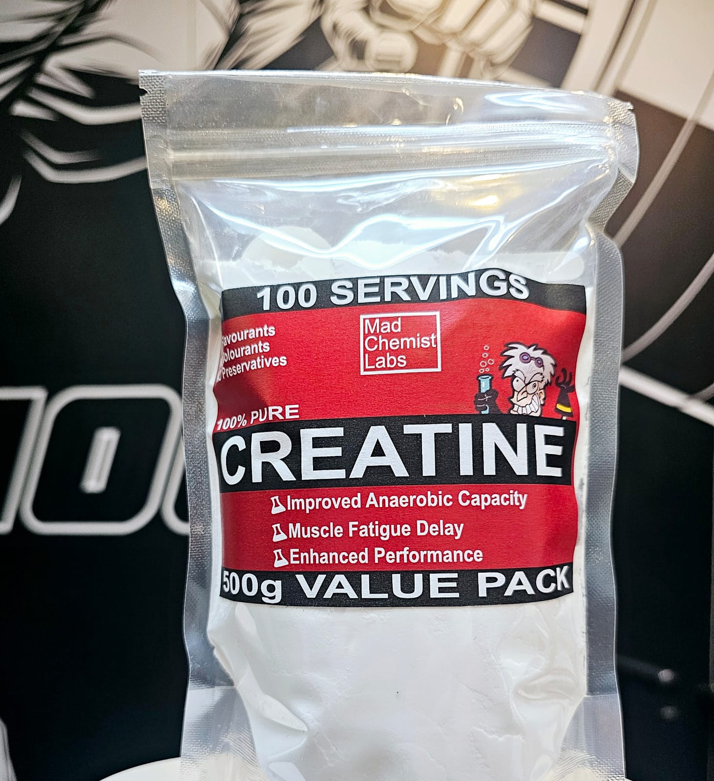 Mad Chemist Labs 100% Pure Creatine 500g